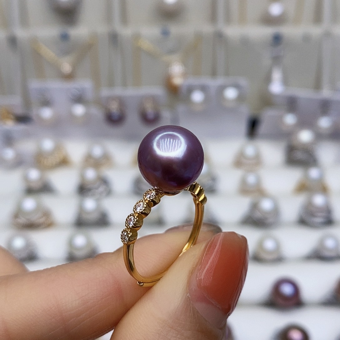 淡水珍珠颈饰银S925镶嵌