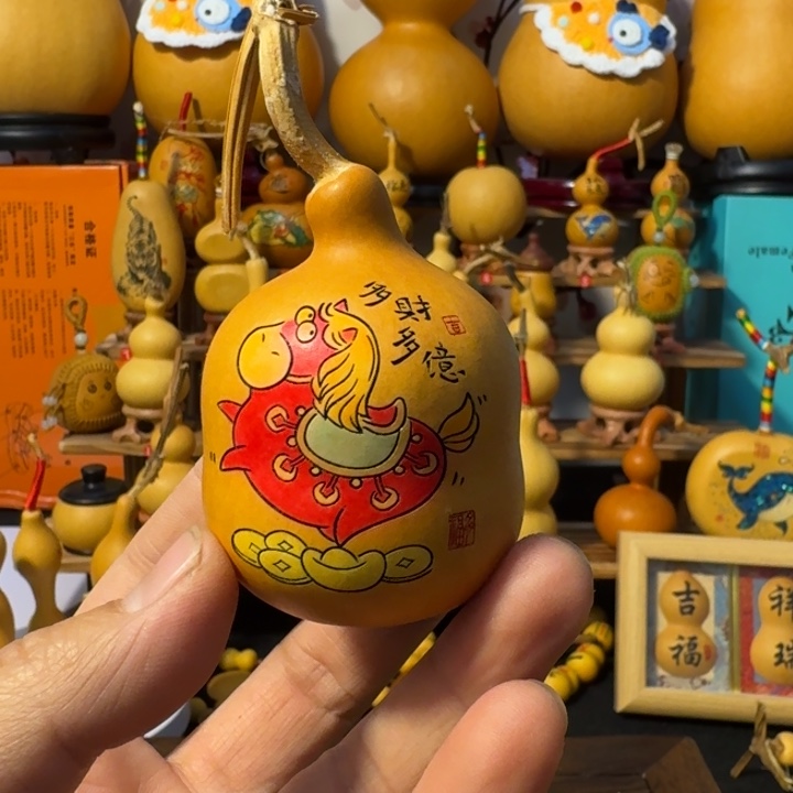 奶瓶胖墩手把葫芦