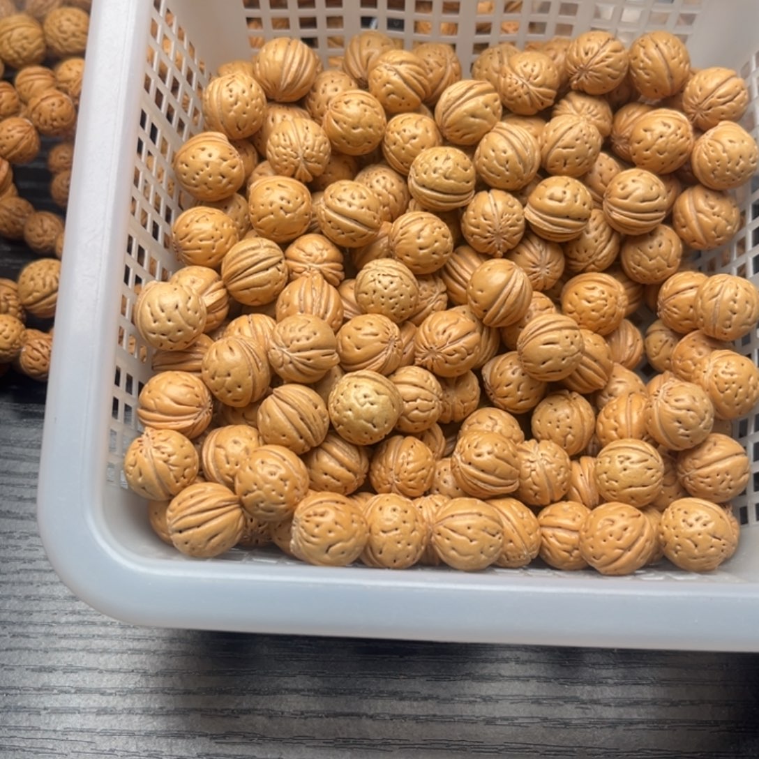 啊***茶吊坠文玩核桃小桃核散籽批发