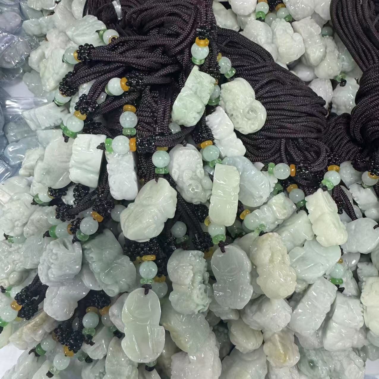 天然A货翡翠貔貅吊坠-b956-多样性发一 假一赔三