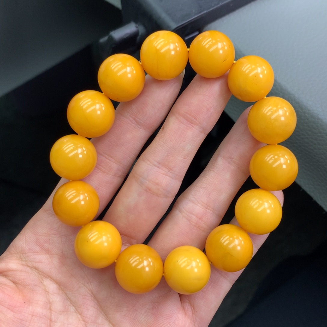 琥珀未镶嵌珠宝奇石15mm➕