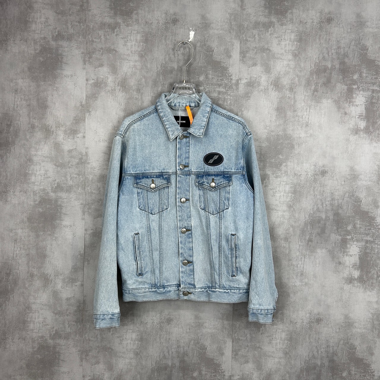 95新 WE11 DONE 做旧牛仔外套 S码 95新 XT886650