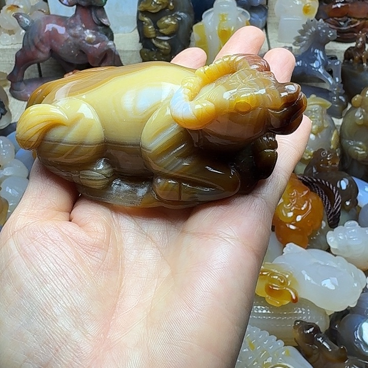 唯***一玛瑙/玉髓未镶嵌饰品