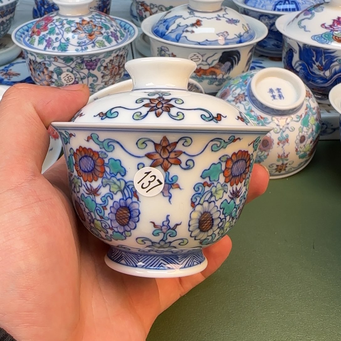 景德镇纯手工手绘茶具137