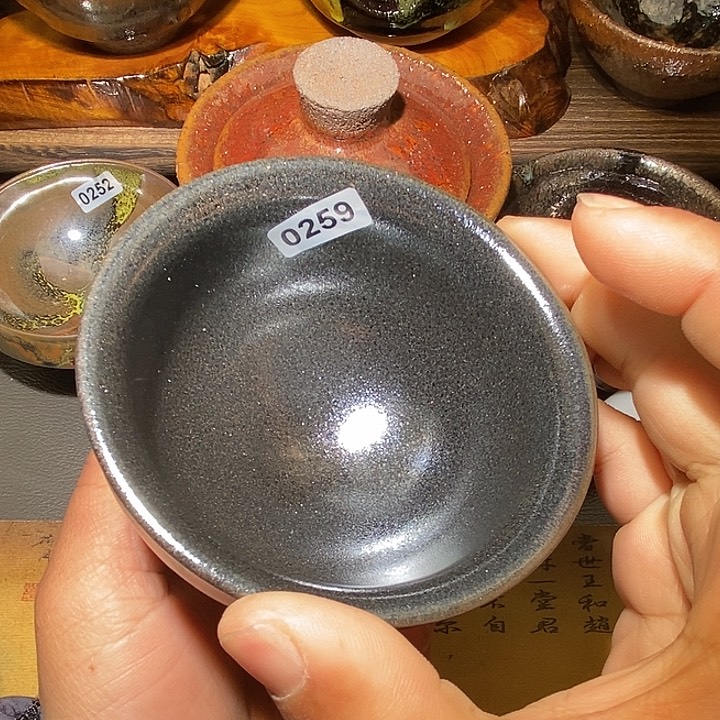 茶盏微瑕建盏主人杯子