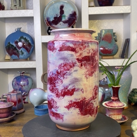 瓷片禹州神后钧瓷原产地~