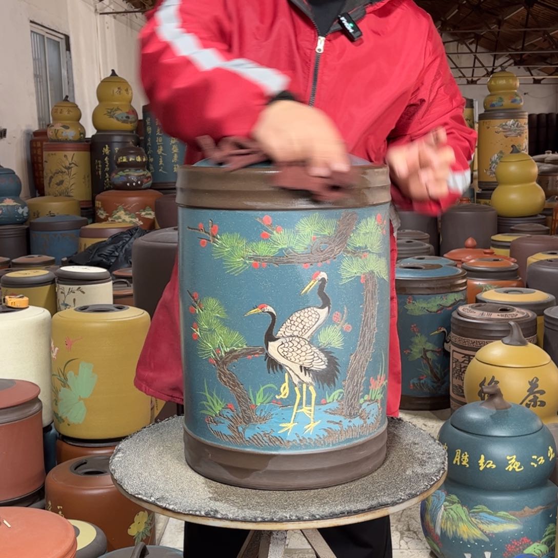 紫砂茶叶罐茶叶罐