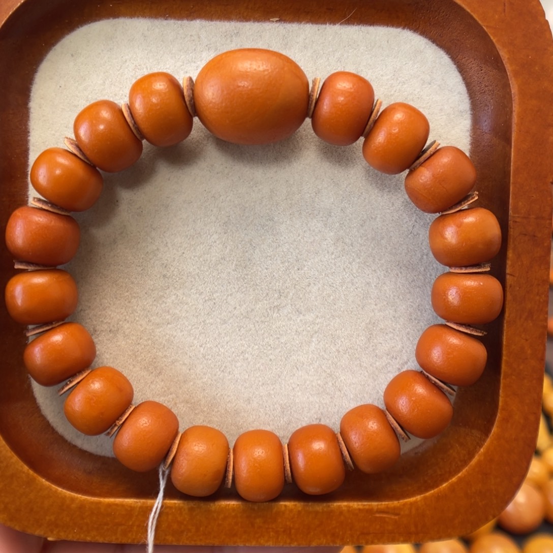 蜜蜡未镶嵌手串蜜蜡