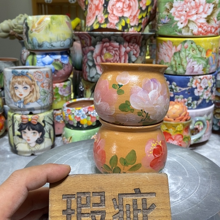 景德镇艺术手绘作品