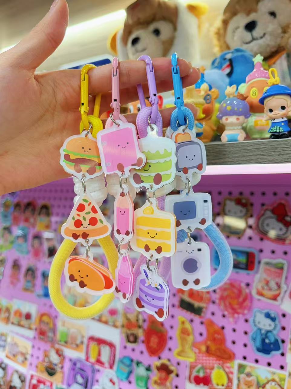 【jellycat原创挂件】DIY异形亚克力手机链钥匙扣