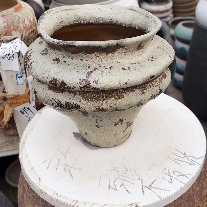 景德镇精品花盆栽适口16高20