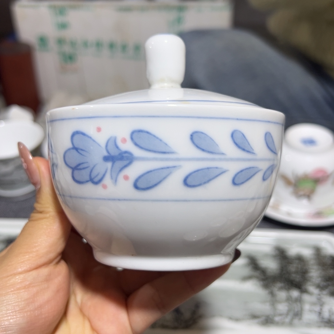 醴陵高温瓷器茶叶罐