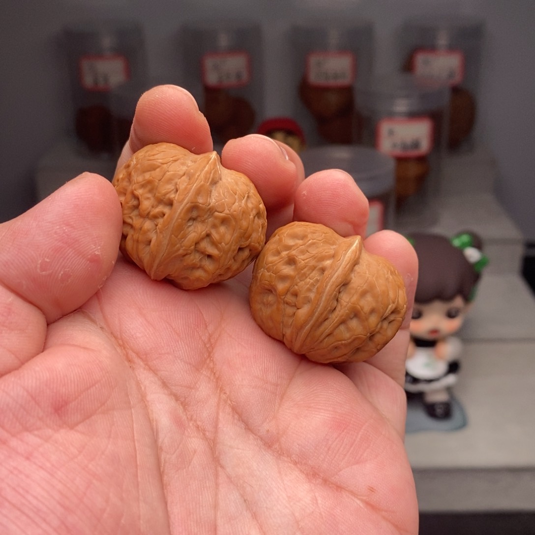 文玩核桃把件34全品元宝