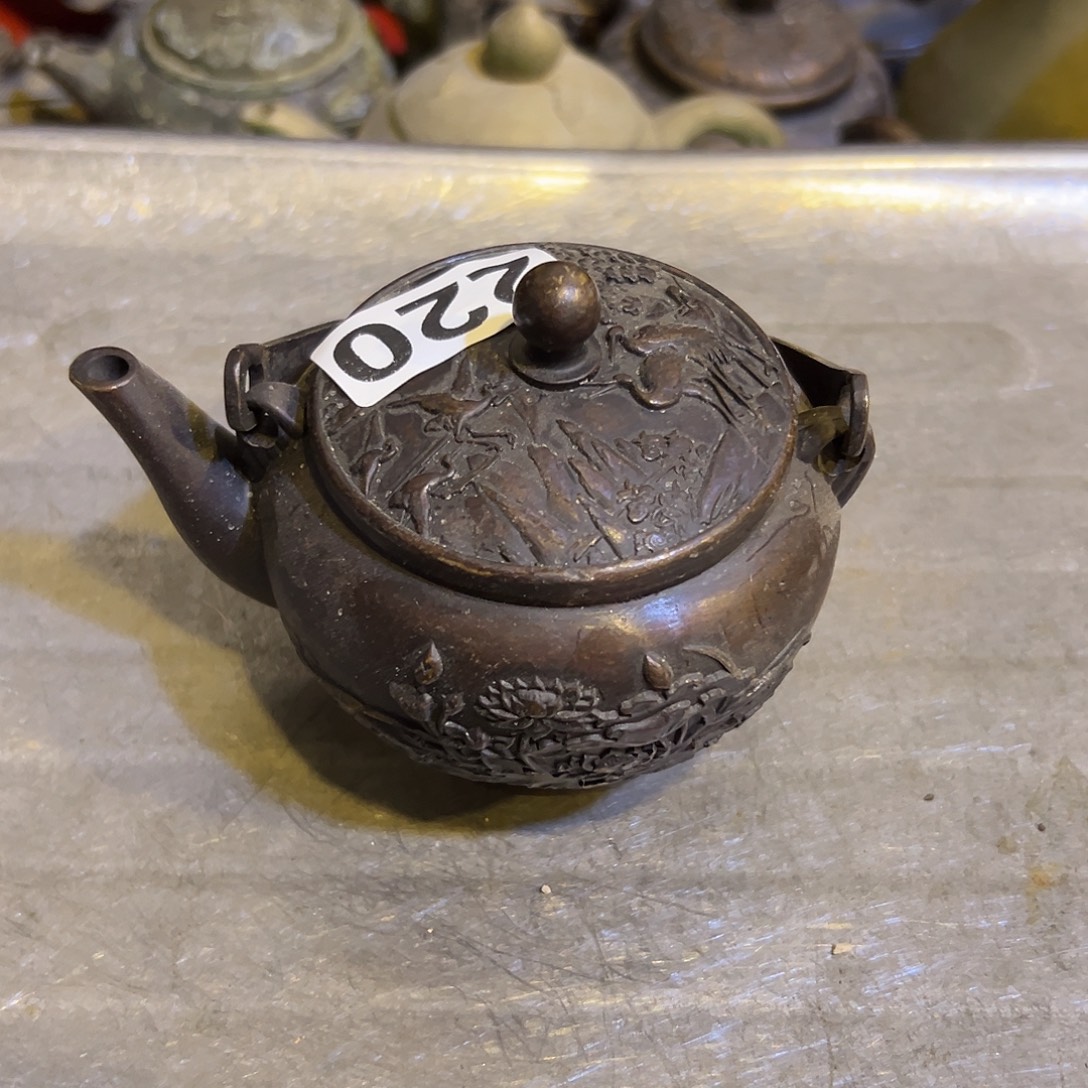 黄铜摆件，文房摆件