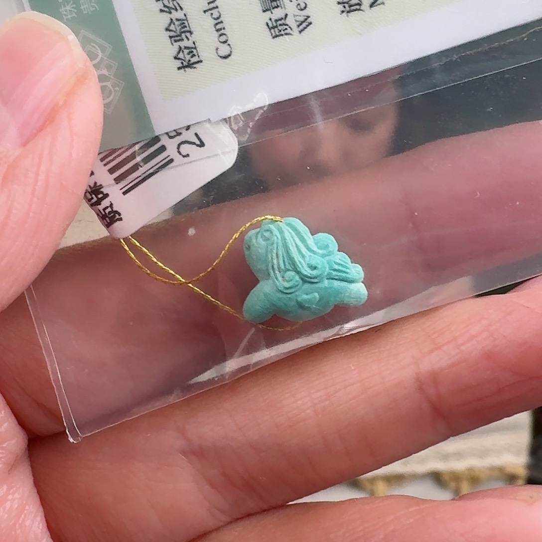 绿松石珠宝奇石未镶嵌