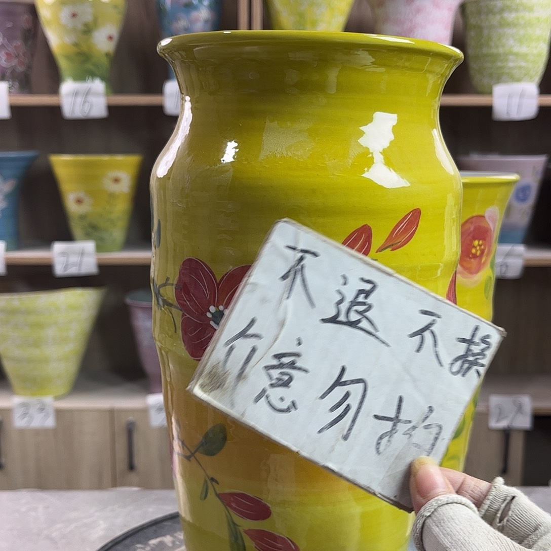 小***雨景德镇陶瓷花盆花盆