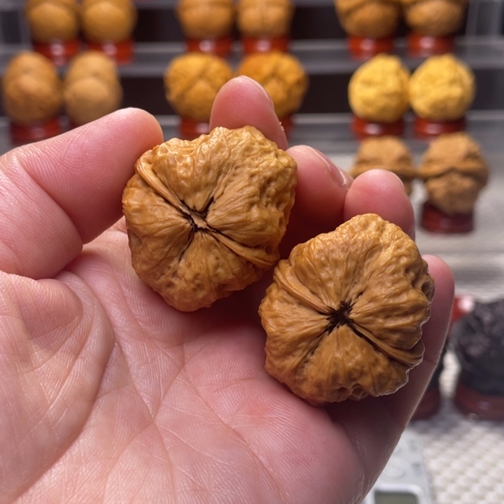 文玩核桃把件12龙脊妖蟾