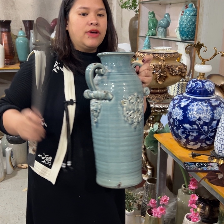 瓶高度44厘米口径10厘米微瑕捡漏了