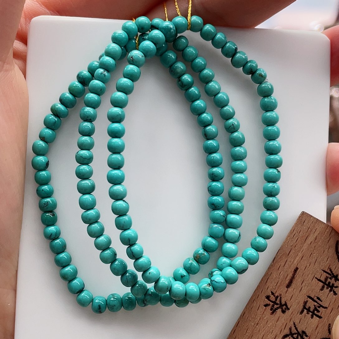 绿松石手串未镶嵌