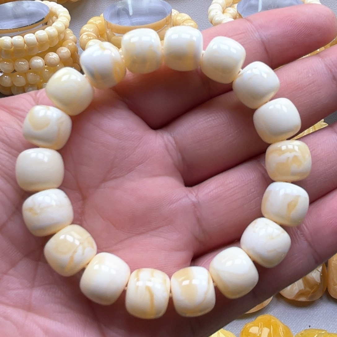 琥珀手链未镶嵌手串