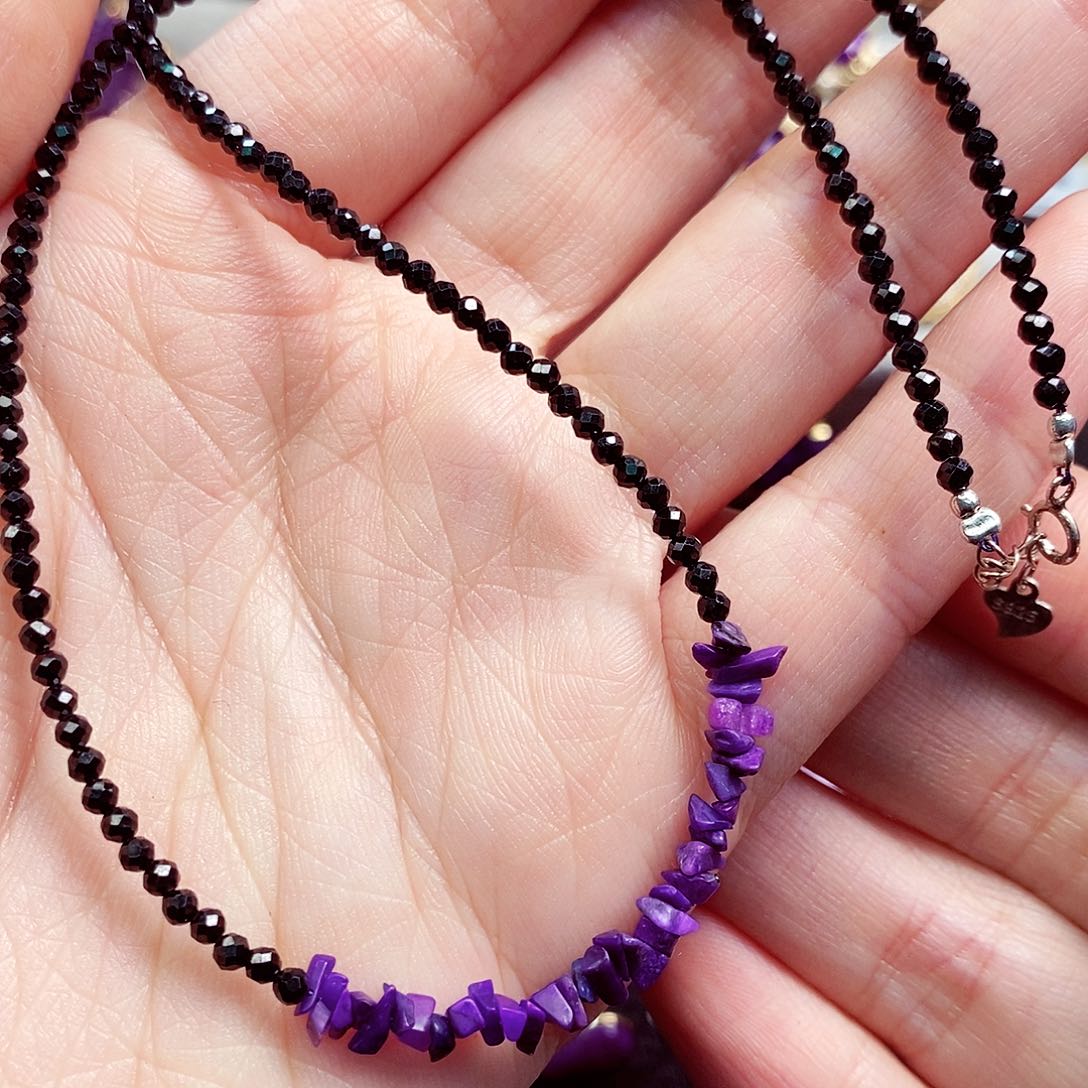 苏纪石（舒俱来）项链银S925镶嵌