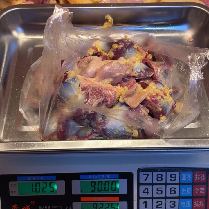 低温冷冻60天中国大陆食用农产品鸡胗