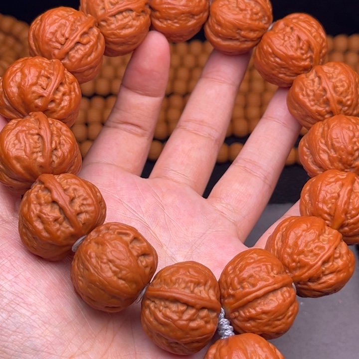 猴头核桃吊坠元宝秋子