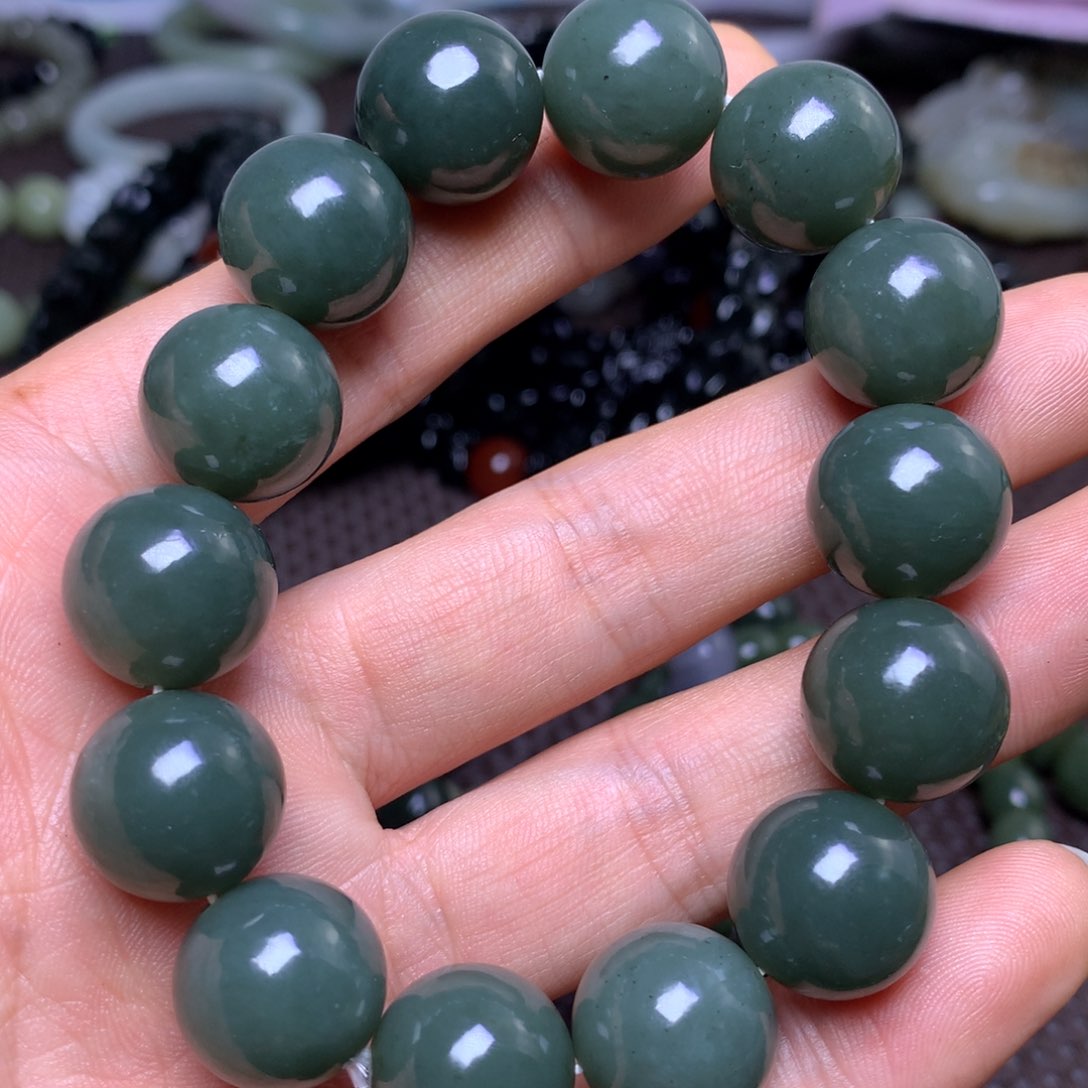 未镶嵌手串和田玉