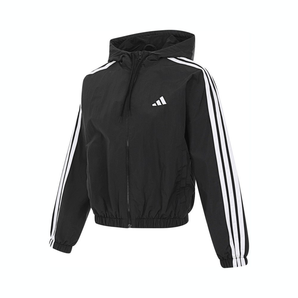 【滔搏联动】adidas阿迪达斯女子W 3S WV WB梭织连帽外套JZ2162