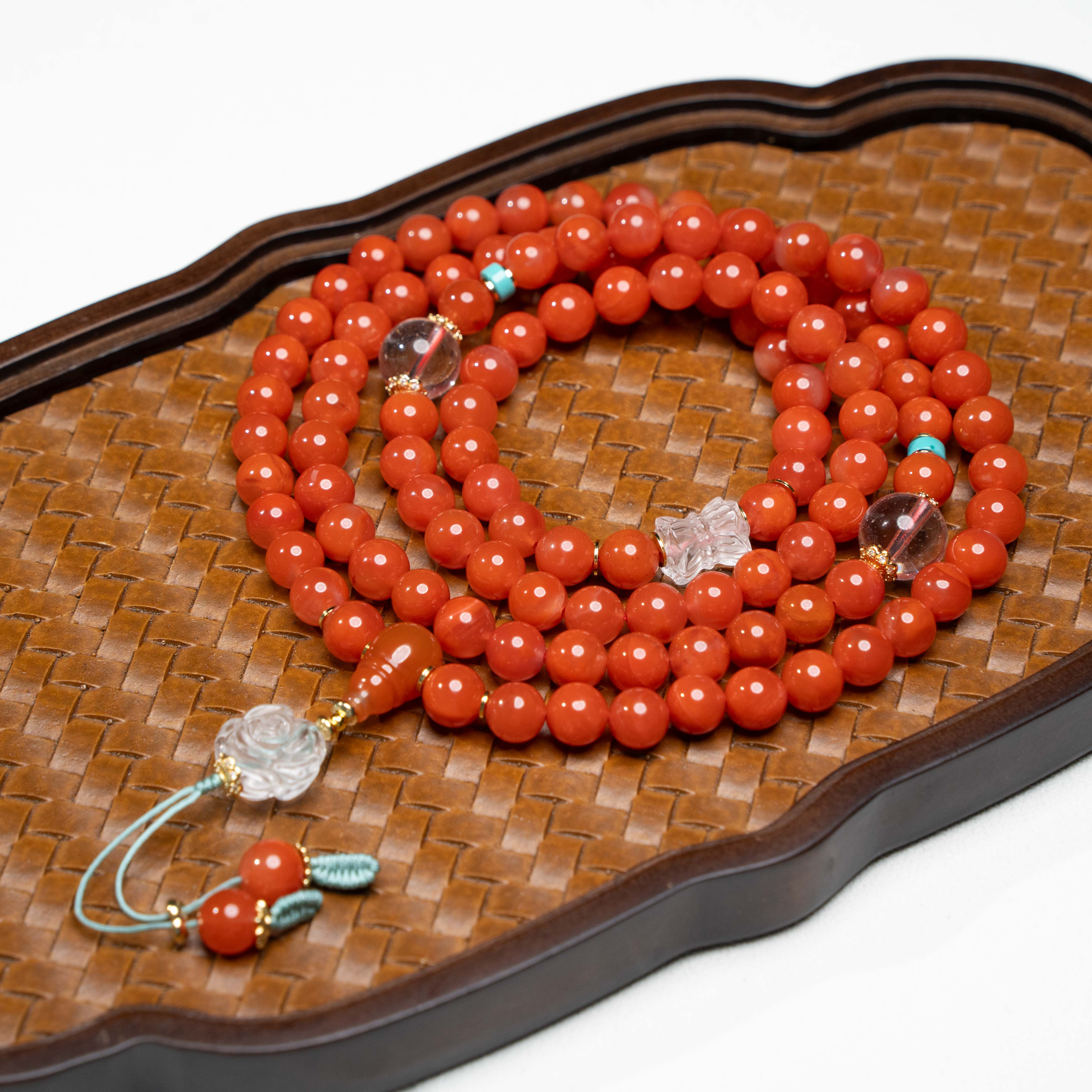 8mmT南红DIY佛珠 【多样性发一】196707880780