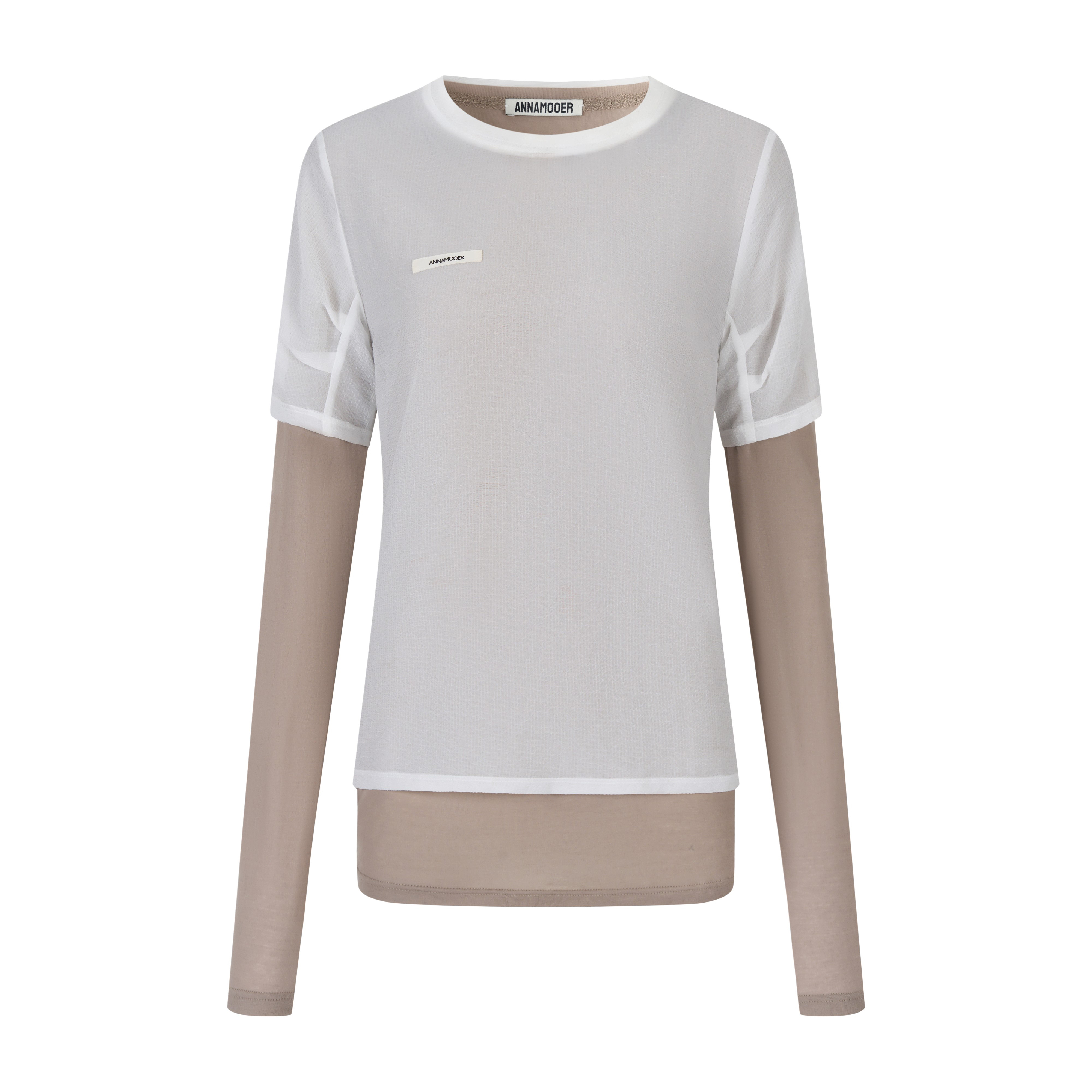 ANNAMOOER 设计师品牌撞色两件套AM81Z25/26  3045T