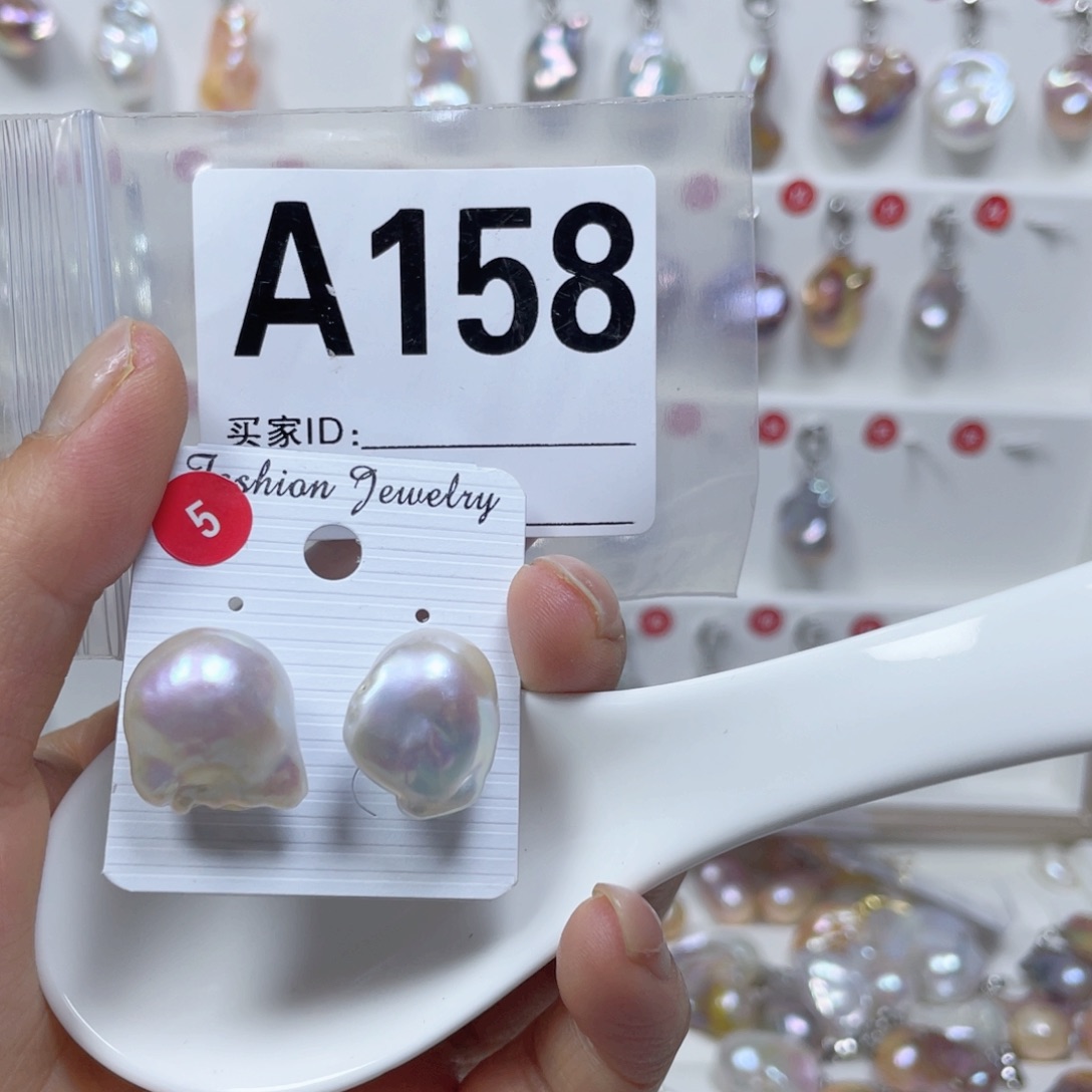 淡水珍珠巴洛克银S925镶嵌