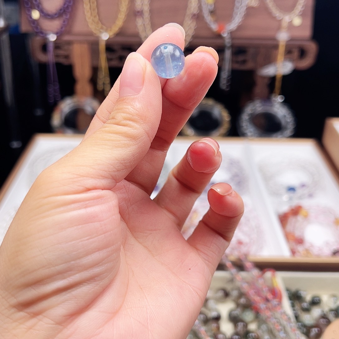 银S925镶嵌珠宝半成品水晶迷****吖