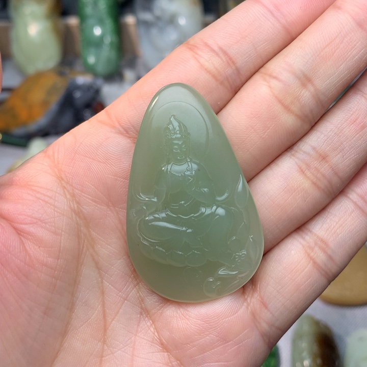 和田玉挂件未镶嵌