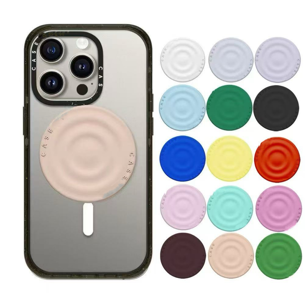 【纯色波漾字体漂浮支架】MagSafe磁吸手机支架折叠便携磁吸支架