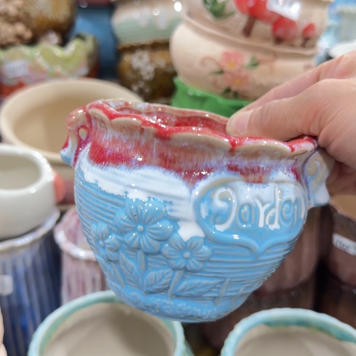 凑9块包邮，有孔，花盆