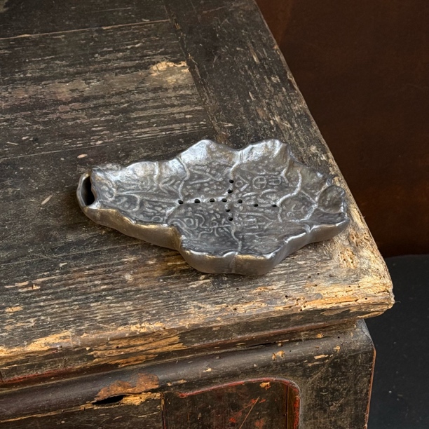 富甲天下复古蓄水壶承备前烧粗陶铁胎泥甲骨文壶承