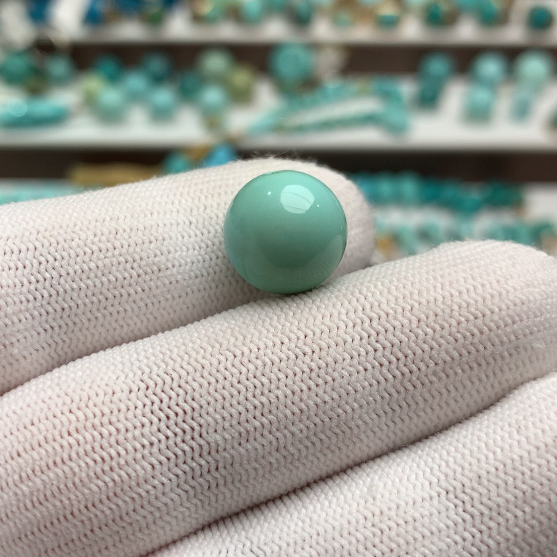 @***君绿松石未镶嵌散珠