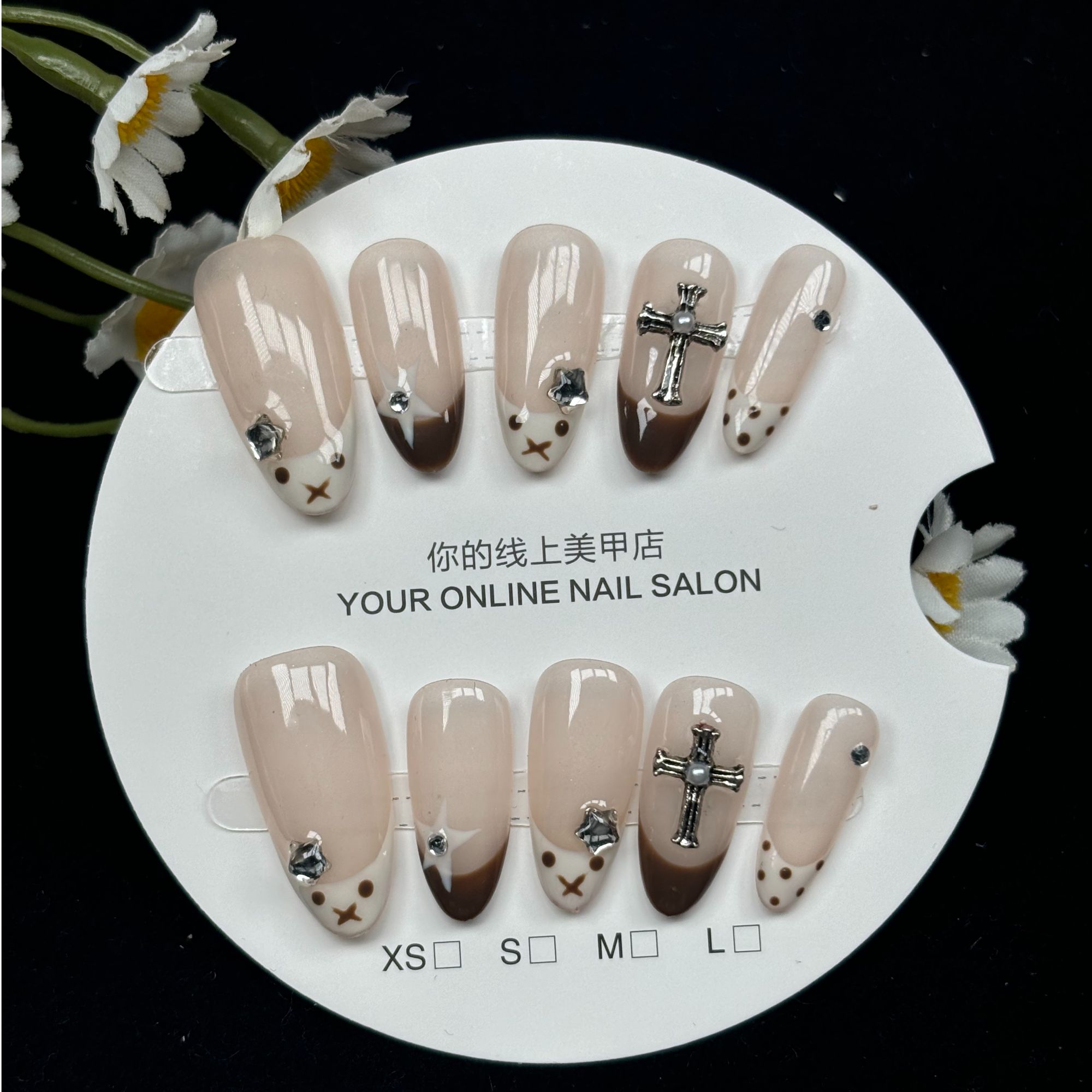 【裸咖星芒】纯手工穿戴甲暖冬福利