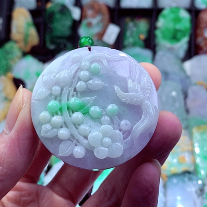 【闪购商品】翡翠颈饰未镶嵌挂件