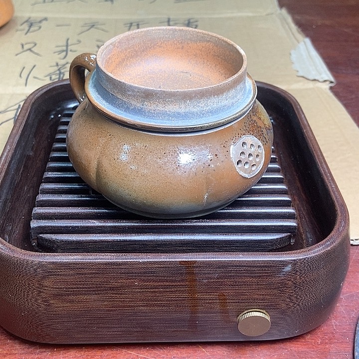 紫砂茶壶柴烧紫砂