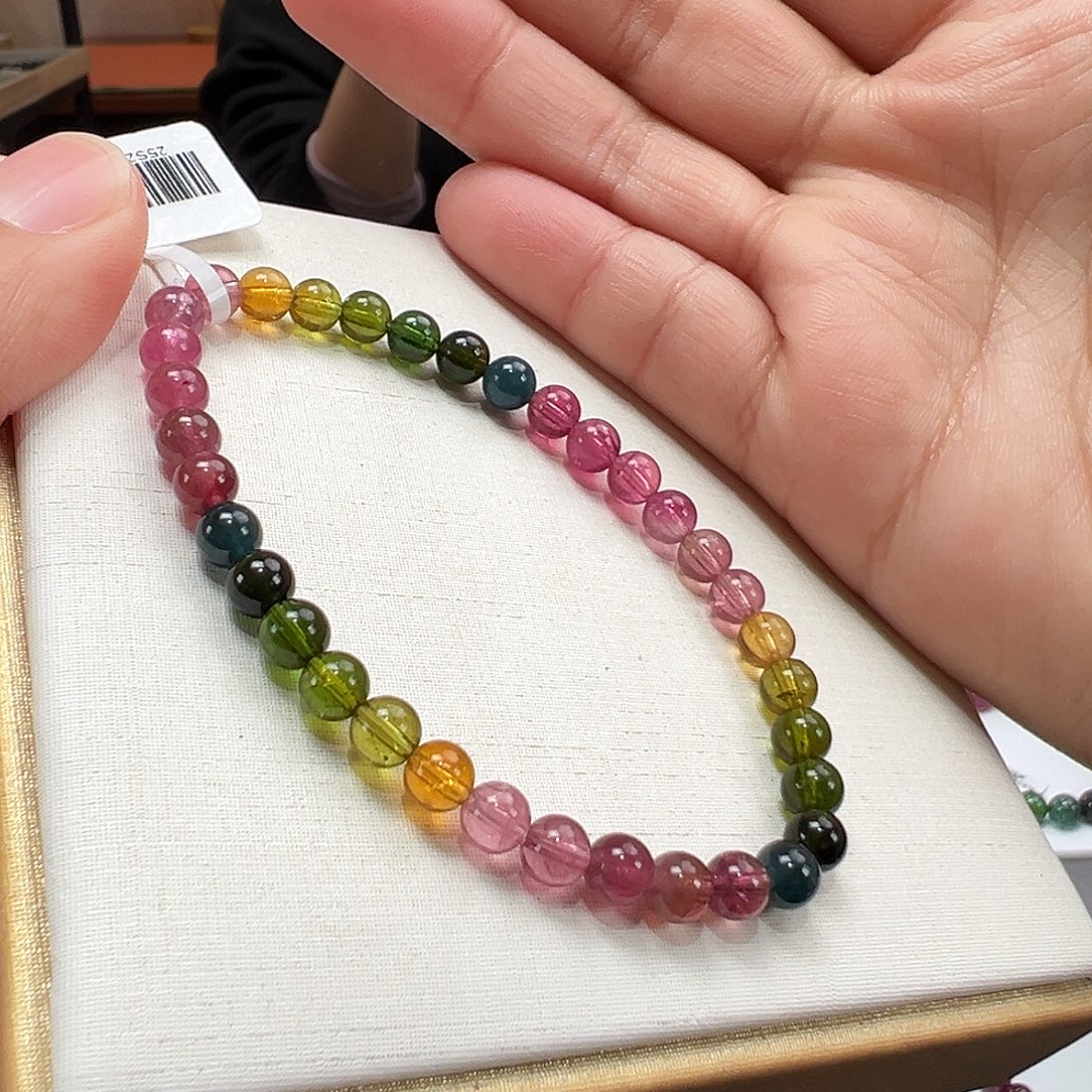 未镶嵌手串碧玺5.3mmmmmmm