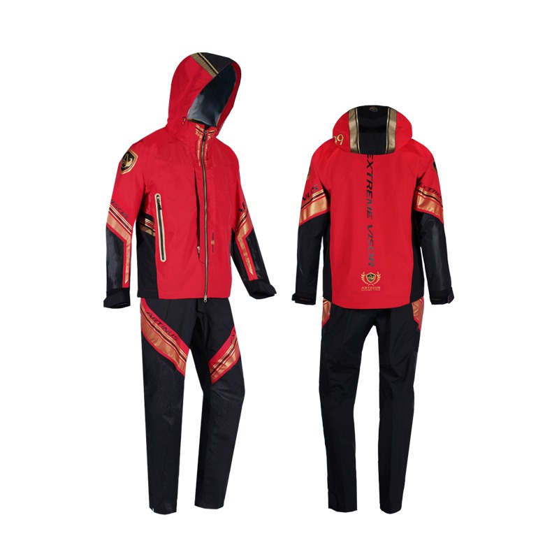 艾特纽斯新款矶钓服冲锋衣钓鱼服套装防水轻薄舒适AR-965R