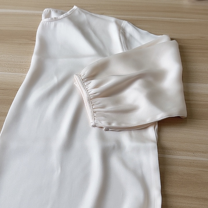 一百桑蚕丝衬衫打底短袖