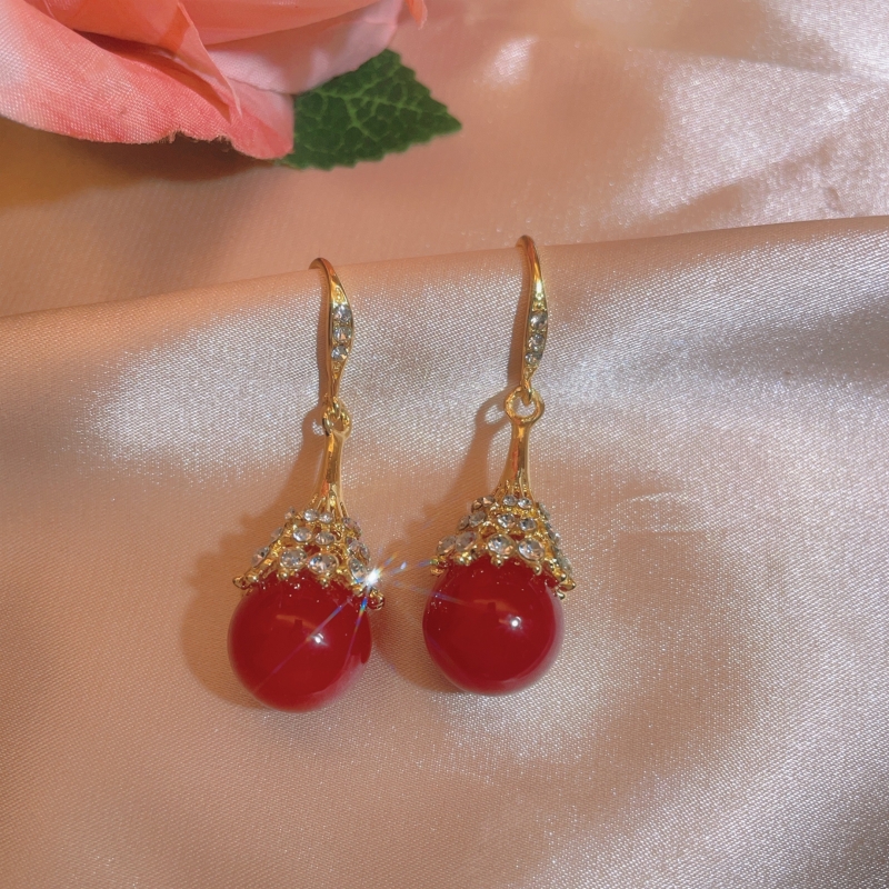 铜合金耳饰 【N31】2025爆款气质轻奢百搭简约精致网红设计师耳环