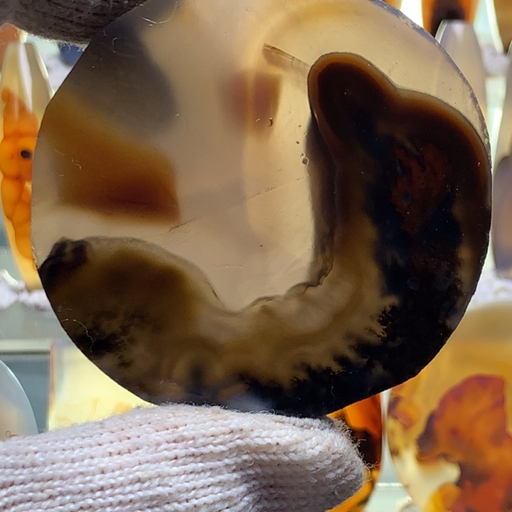 未镶嵌玛瑙/玉髓珠宝半成品234