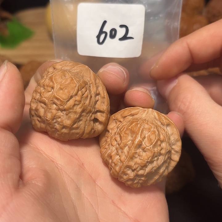 文玩核桃把件42 尺  南瓜墩  602