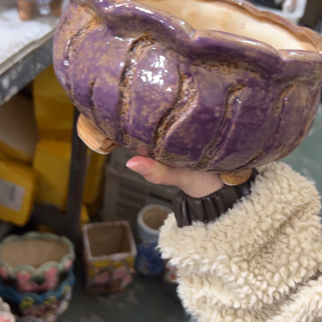 满20米秒退拉黑花盆