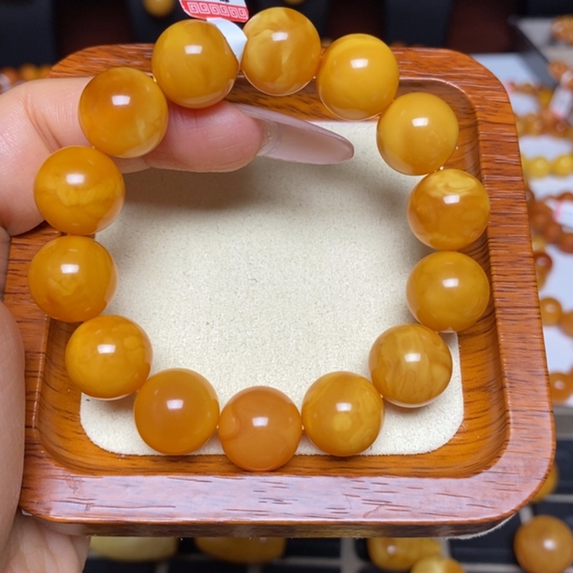 【闪购商品】蜜蜡手链未镶嵌手串