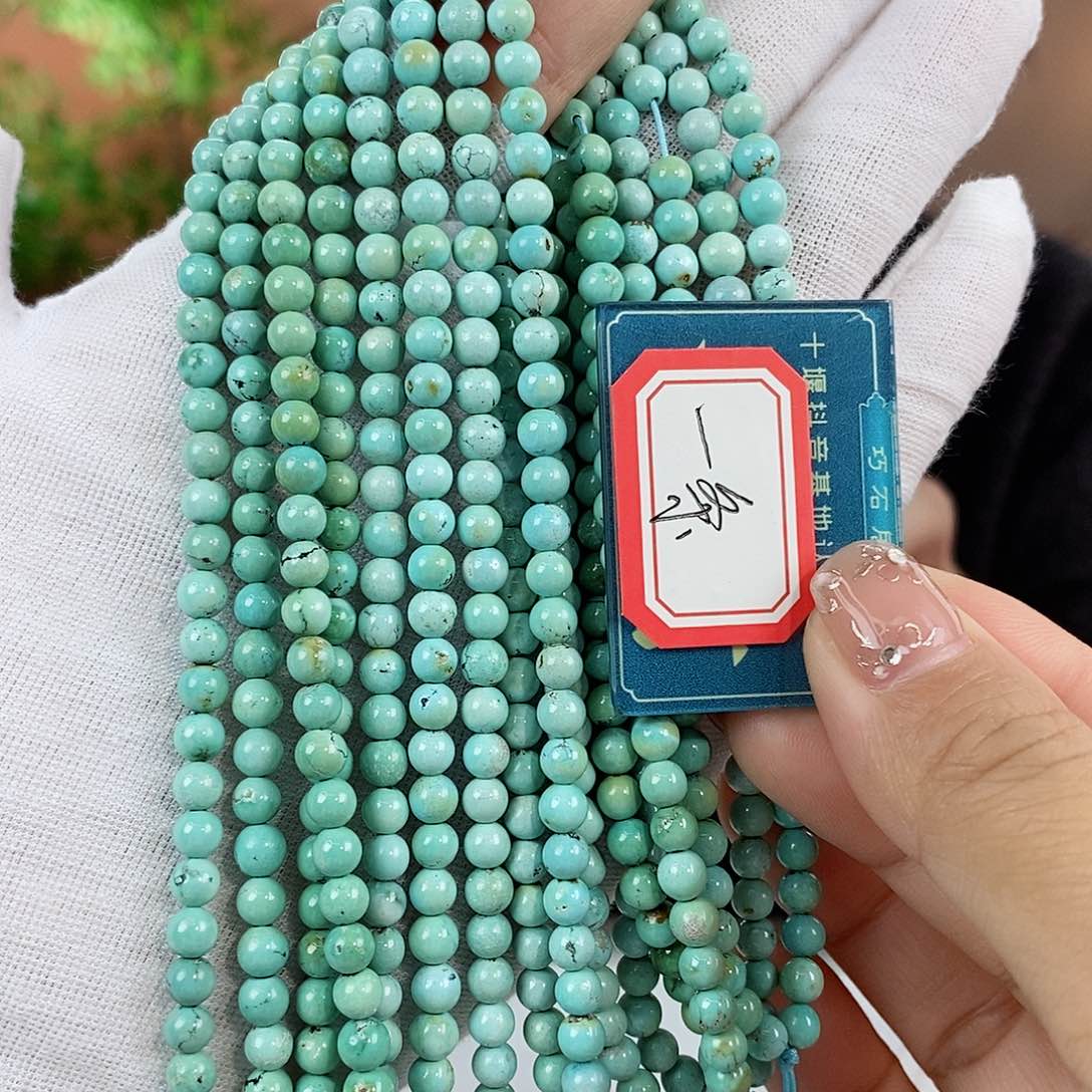 绿松石珠宝奇石未镶嵌多样性发货一条